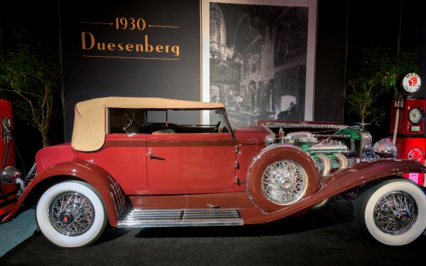 Vehicles Duesenberg Model J Duesenberg Car Old Classic Car Convertible Vintage Car HD Wallpaper | Background Image