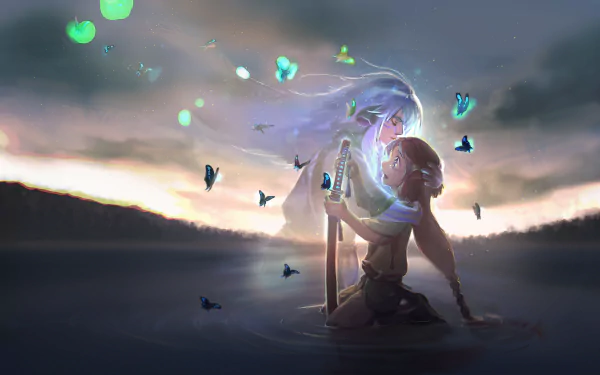 Anime Pixiv Fantasia HD Desktop Wallpaper | Background Image