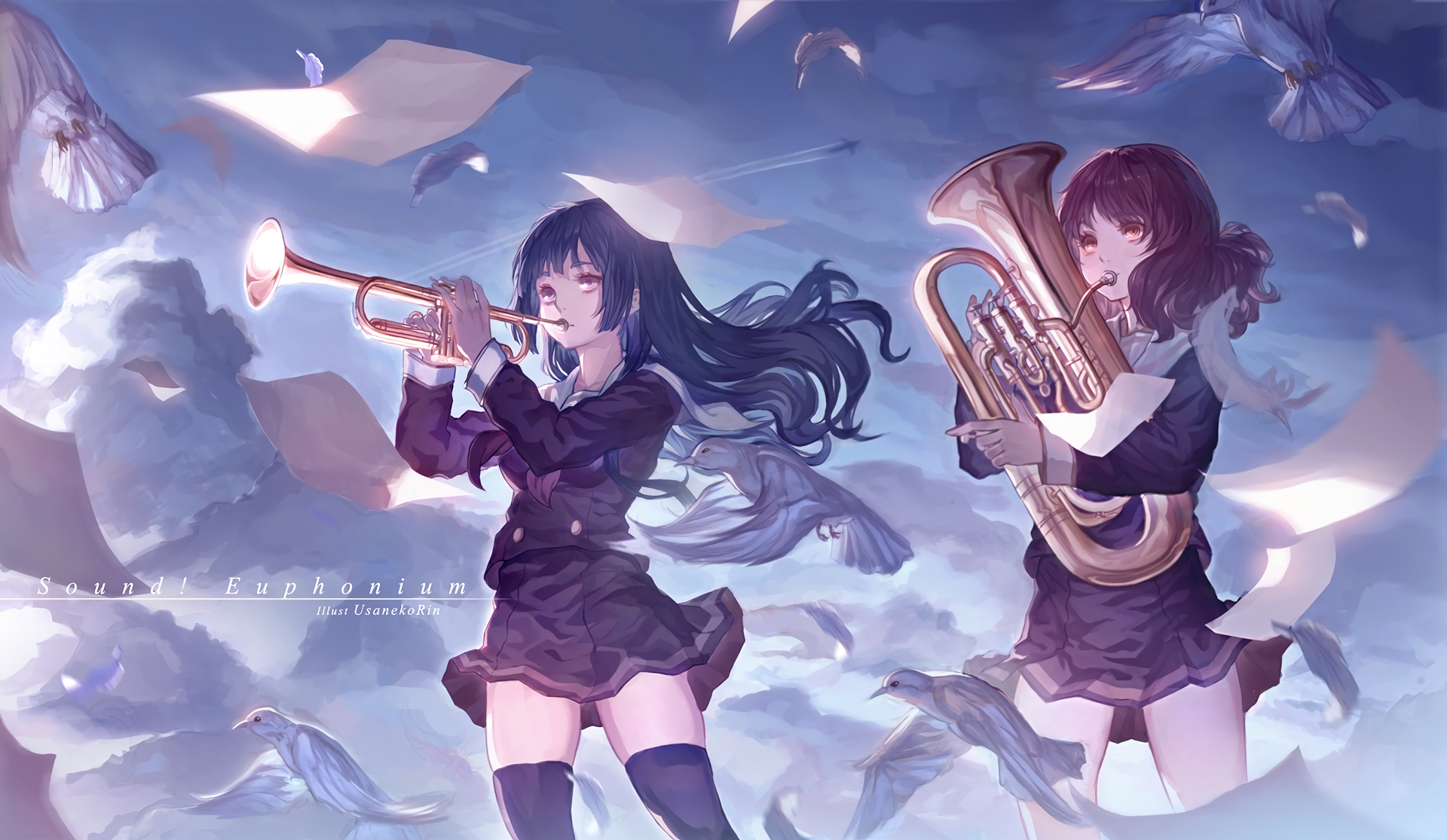 Anime Sound! Euphonium HD Wallpaper by Usanekorin