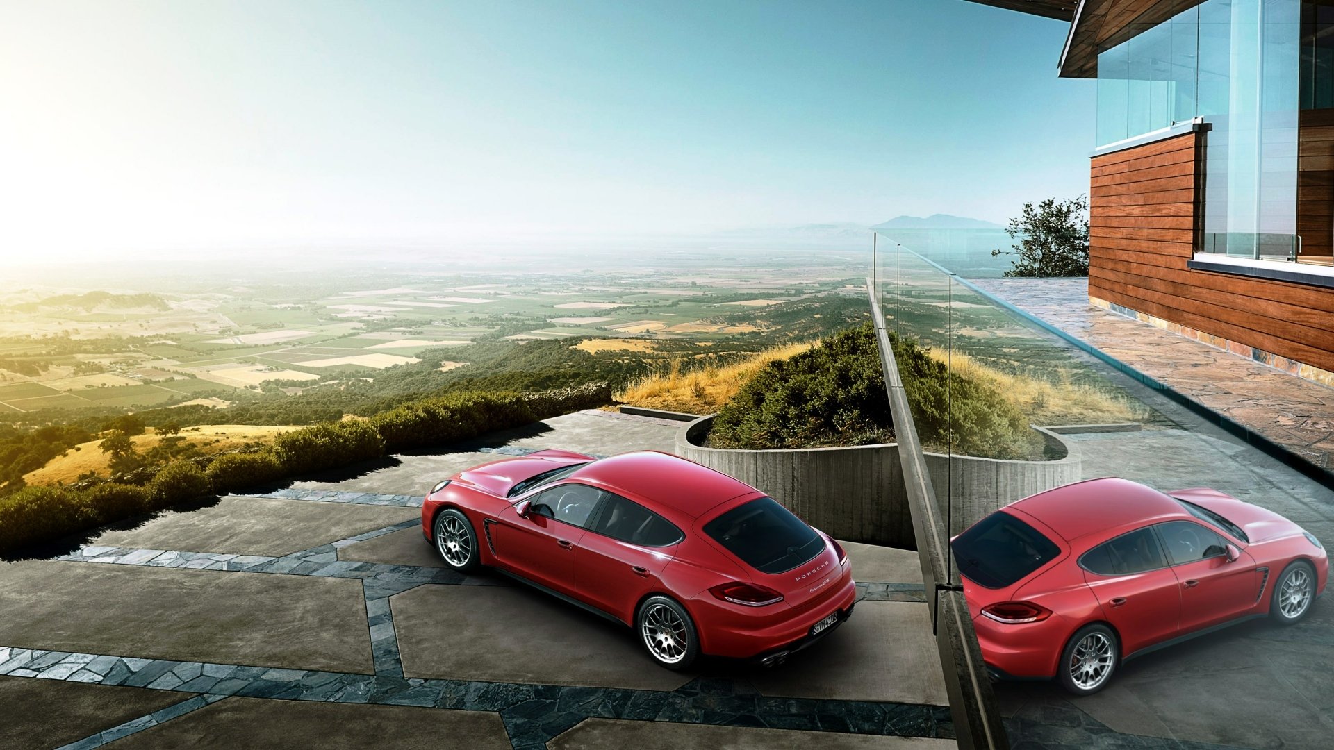 Download Car Porsche Vehicle Porsche Panamera HD Wallpaper