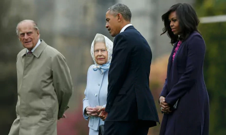  Queen Elizabeth II 90's birthday Prince Phillip, President Obama and Michelle