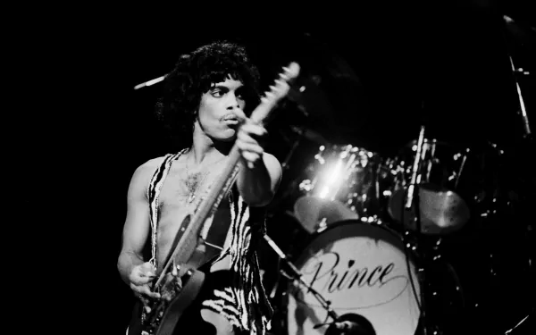 Black & White American singer Prince (Singer) music prince HD Desktop Wallpaper | Background Image