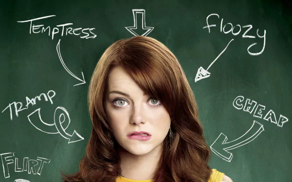Emma Stone movie Easy A HD Desktop Wallpaper | Background Image