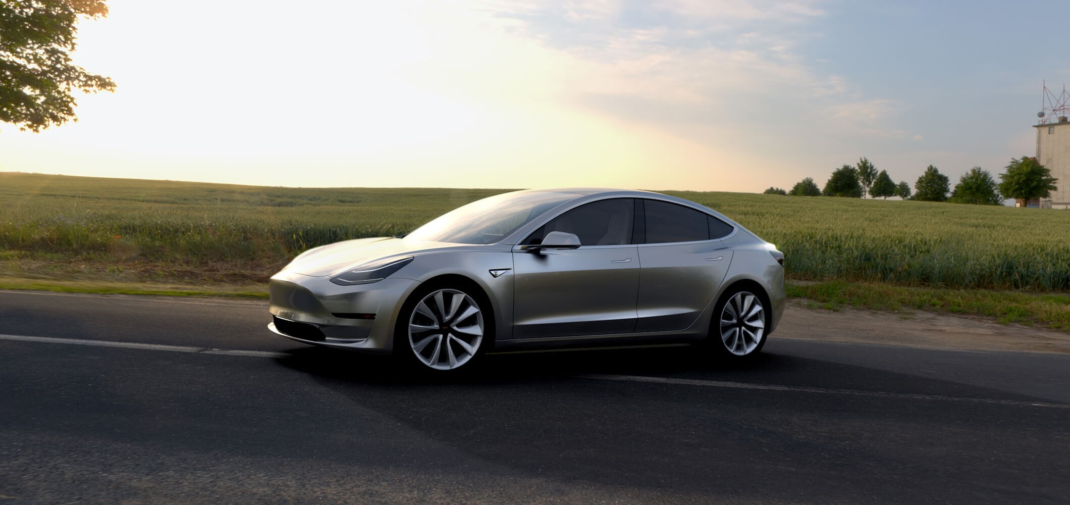 Vehicles Tesla Model 3 HD Wallpaper | Background Image