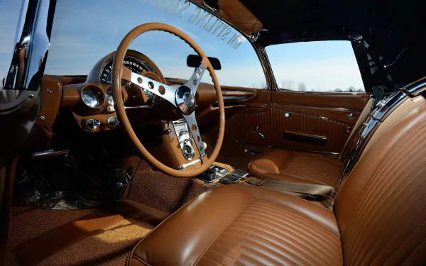 Chevrolet vehicle Chevrolet Corvette (C1) HD Desktop Wallpaper | Background Image