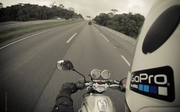  Fisheye view from a Gopro Hero3-Black Edition camera by farioff