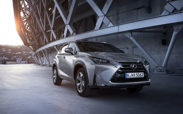 car silver car SUV Lexus vehicle Lexus NX HD Desktop Wallpaper | Background Image