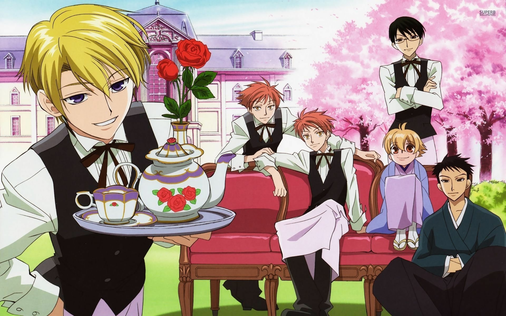 Anime Ouran High School Host Club Hd Wallpaper 4798