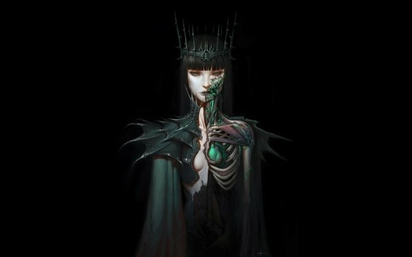 Fantasy Demon Dark Black HD Wallpaper | Background Image