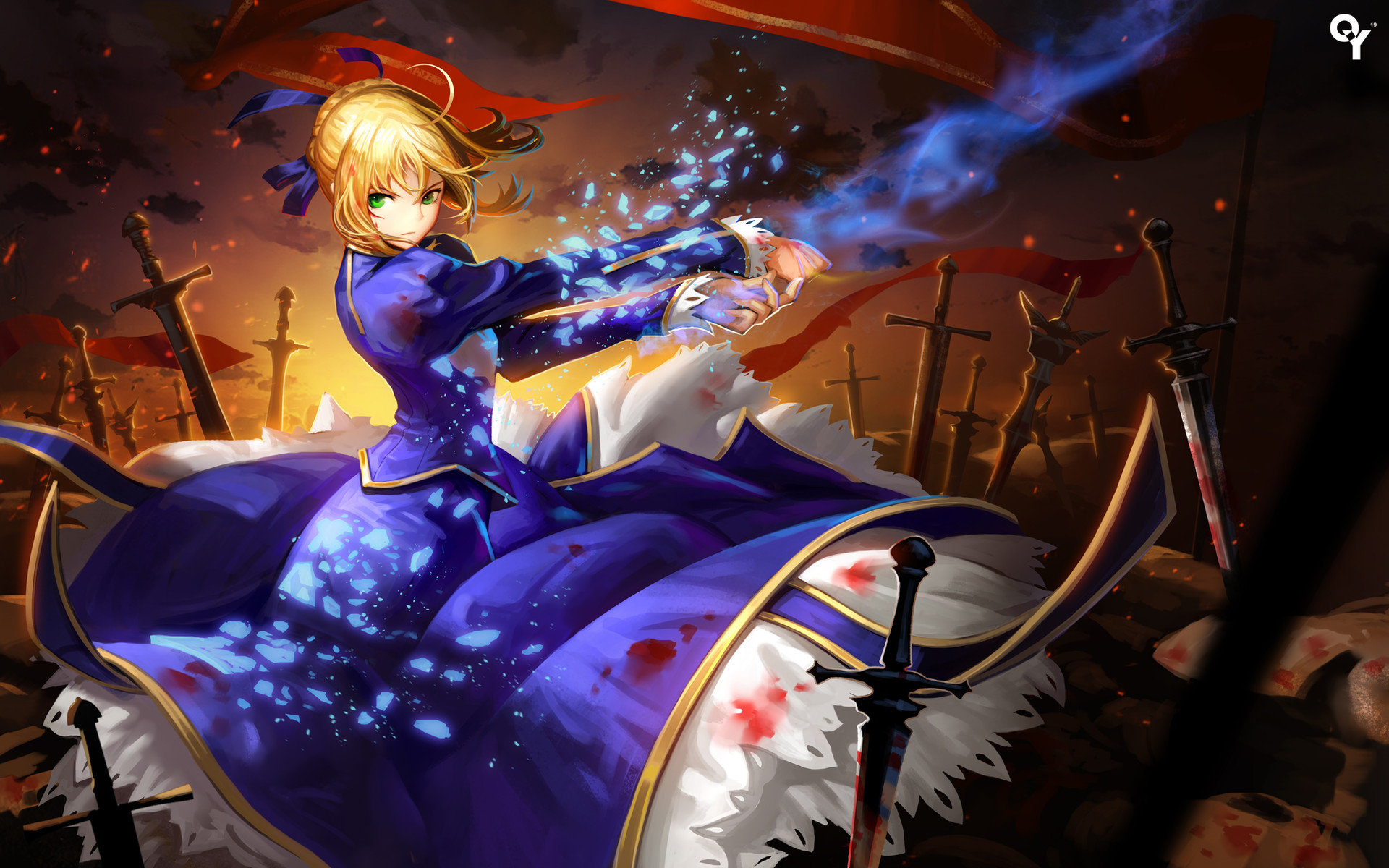 30 Fate Stay Night Saber Wallpapers - Wallpaperboat