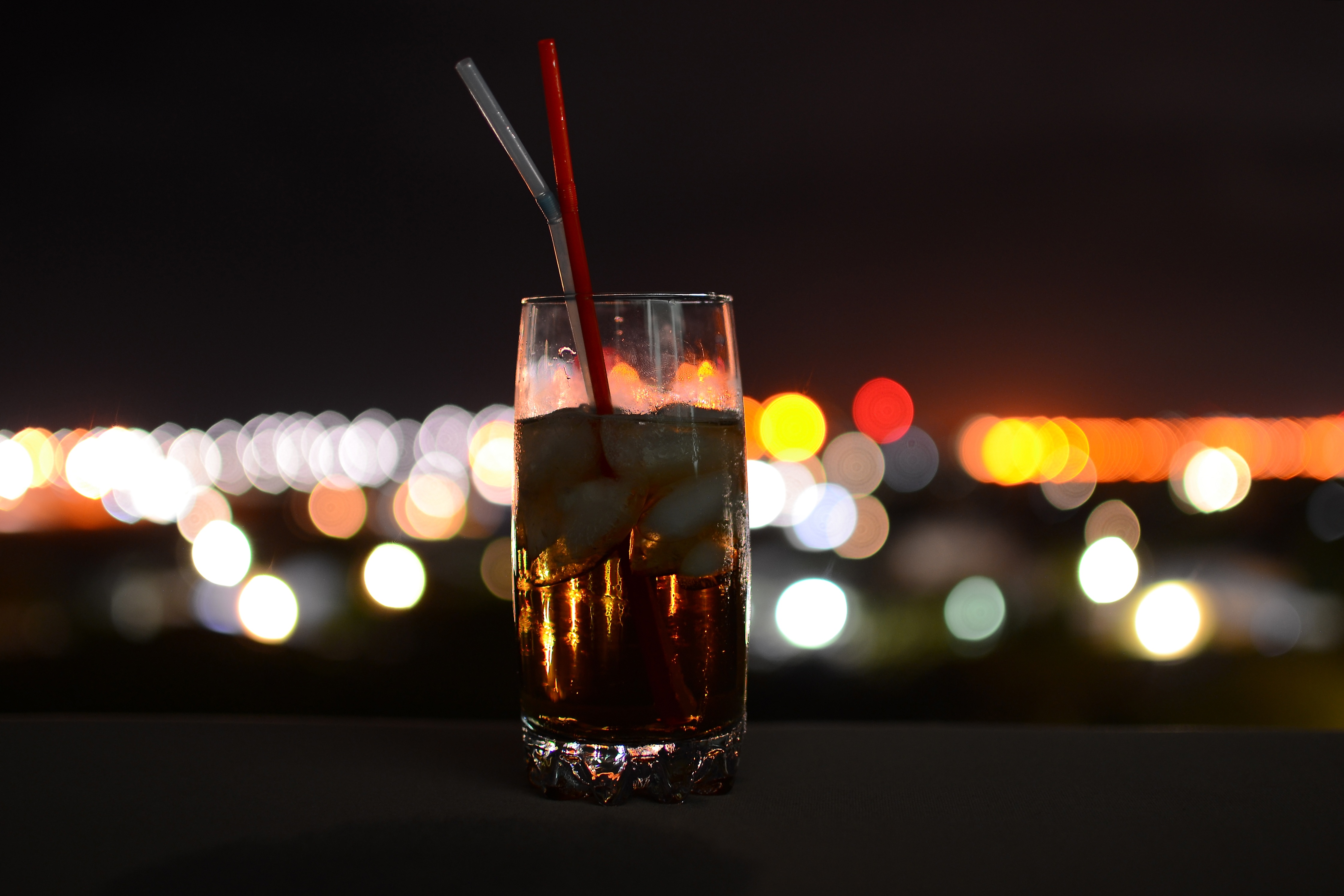 A glass of coke with ice by Edwin01
