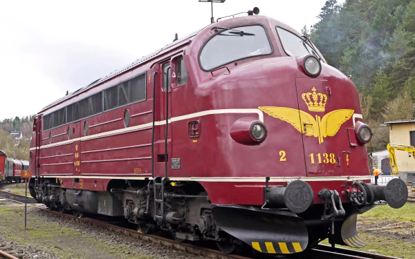 DSB 1138 diesel locomotive by hpgruesen