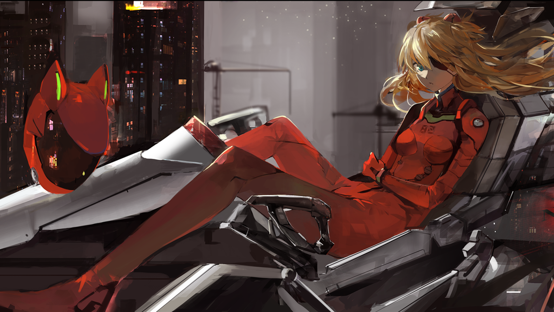 Download Asuka Langley Sohryu Neon Genesis Evangelion Anime Evangelion: 3.0  You Can (Not) Redo HD Wallpaper