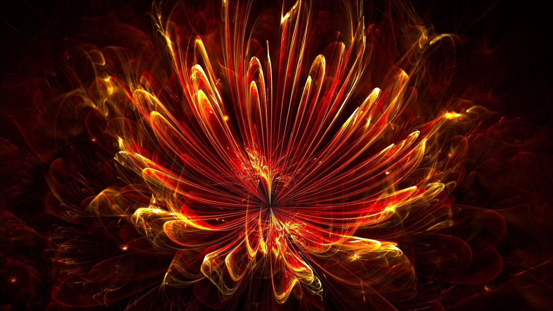 Fire Flower HD  |  | 1920x1080 | ID:699364 - Wallpaper Abyss