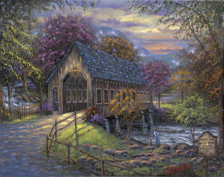  Covered Bridge by Robert Finale