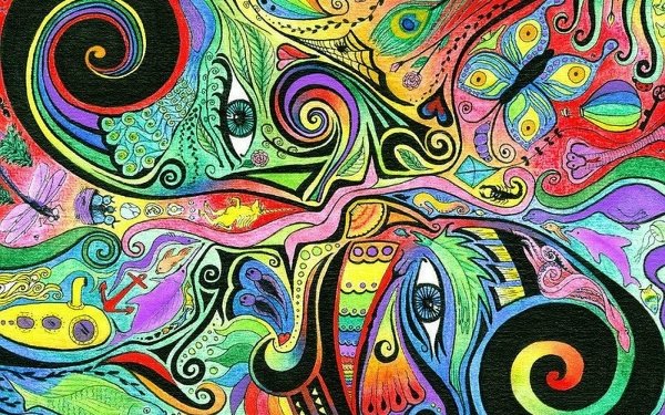 Abstract Colors Colorful HD Wallpaper | Background Image