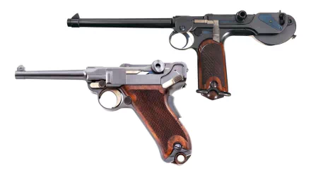  Borchardt C93 &amp; Luger P00