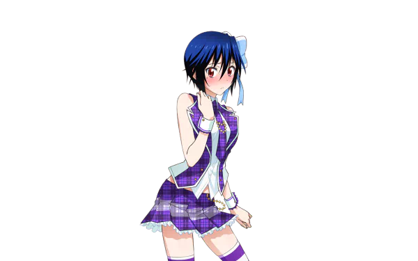 A vibrant HD wallpaper featuring Seishirou Tsugumi from the anime Nisekoi, showcasing her stylish outfit and playful expression against a colorful background.