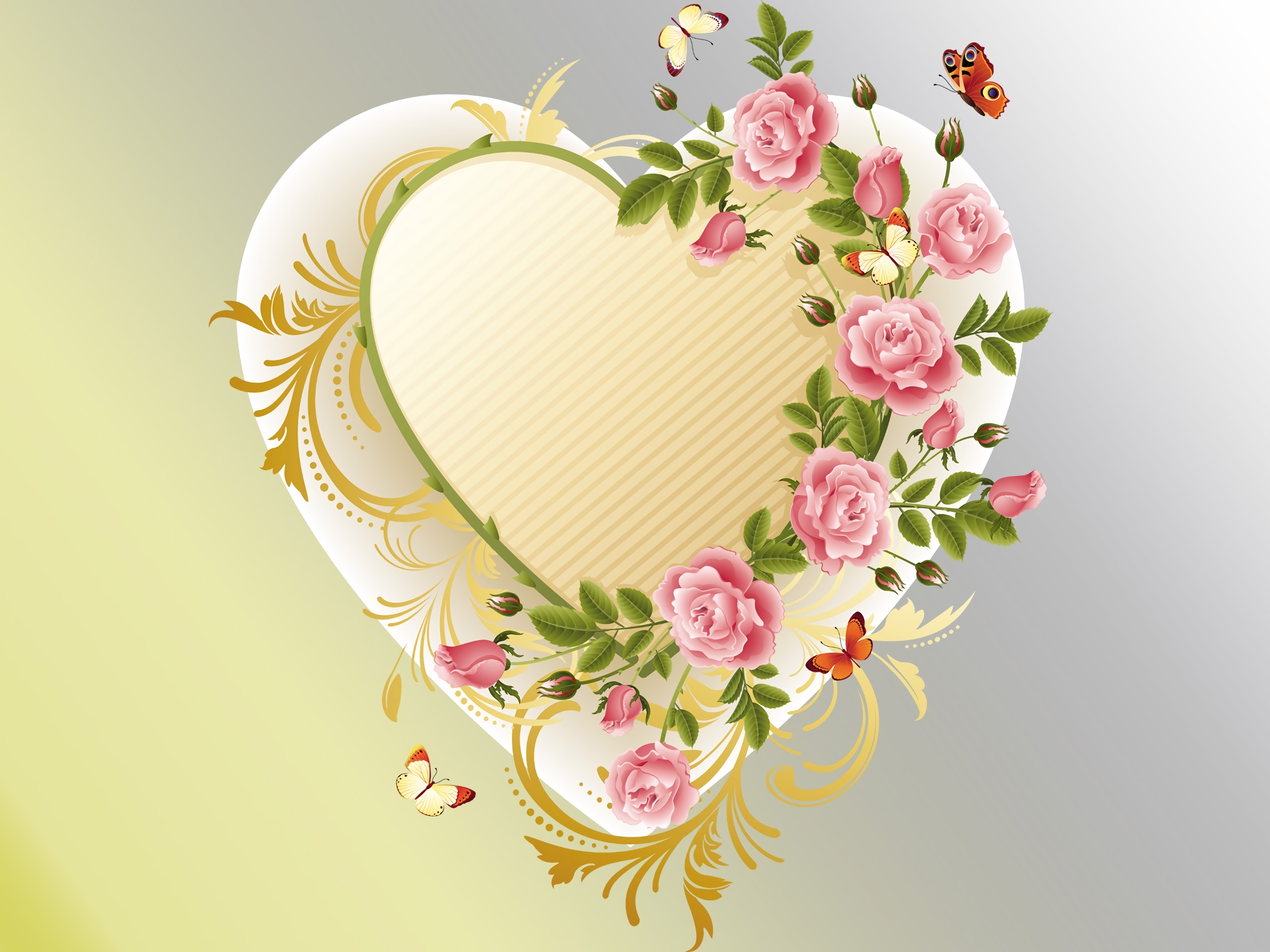 Flower Heart HD Wallpaper | Background Image | 2133x1600 ...