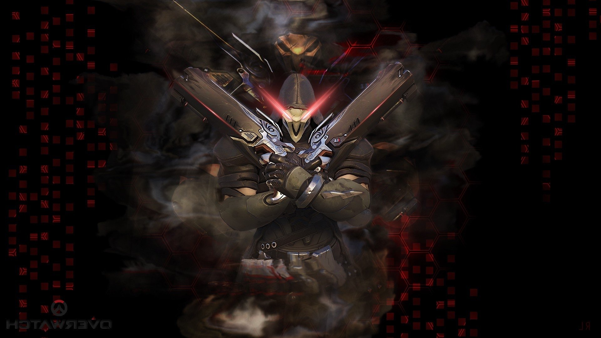 reaper overwatch wallpaper hd