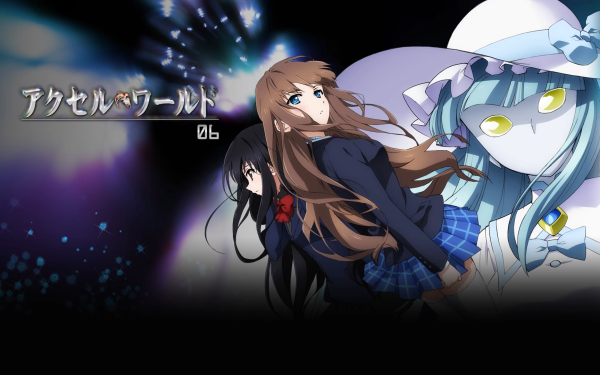 Anime Accel World Kuroyukihime Fuuko Kurasaki HD Wallpaper | Background Image