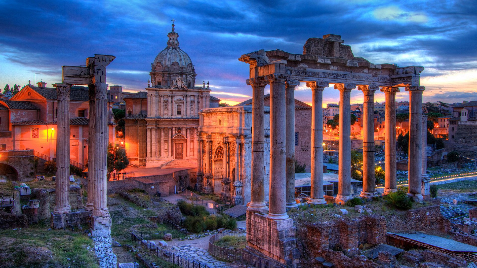 Download Man Made Ruin HD Wallpaper