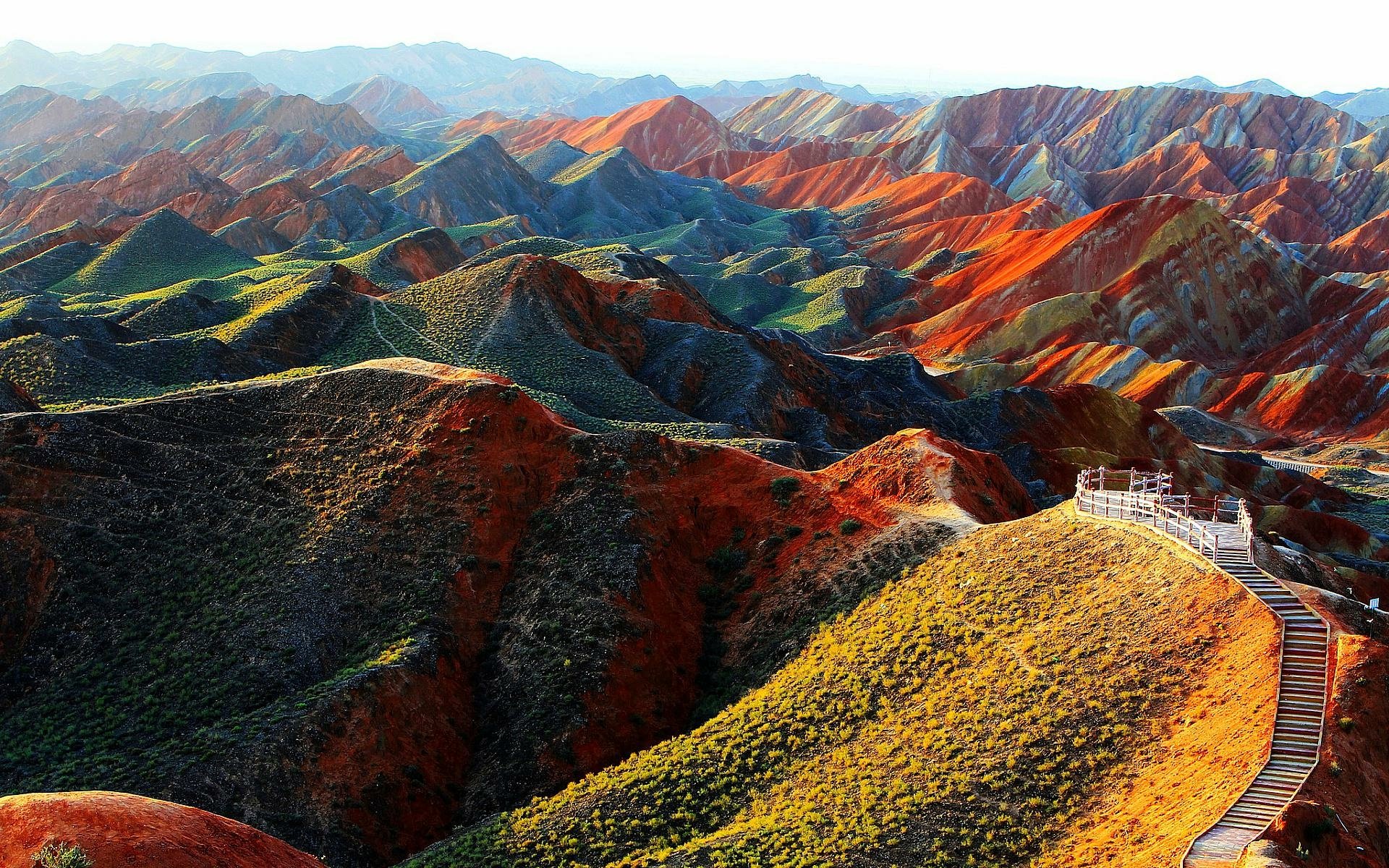 Zhangye Danxia National Geopark - Desktop Wallpapers, Phone Wallpaper ...