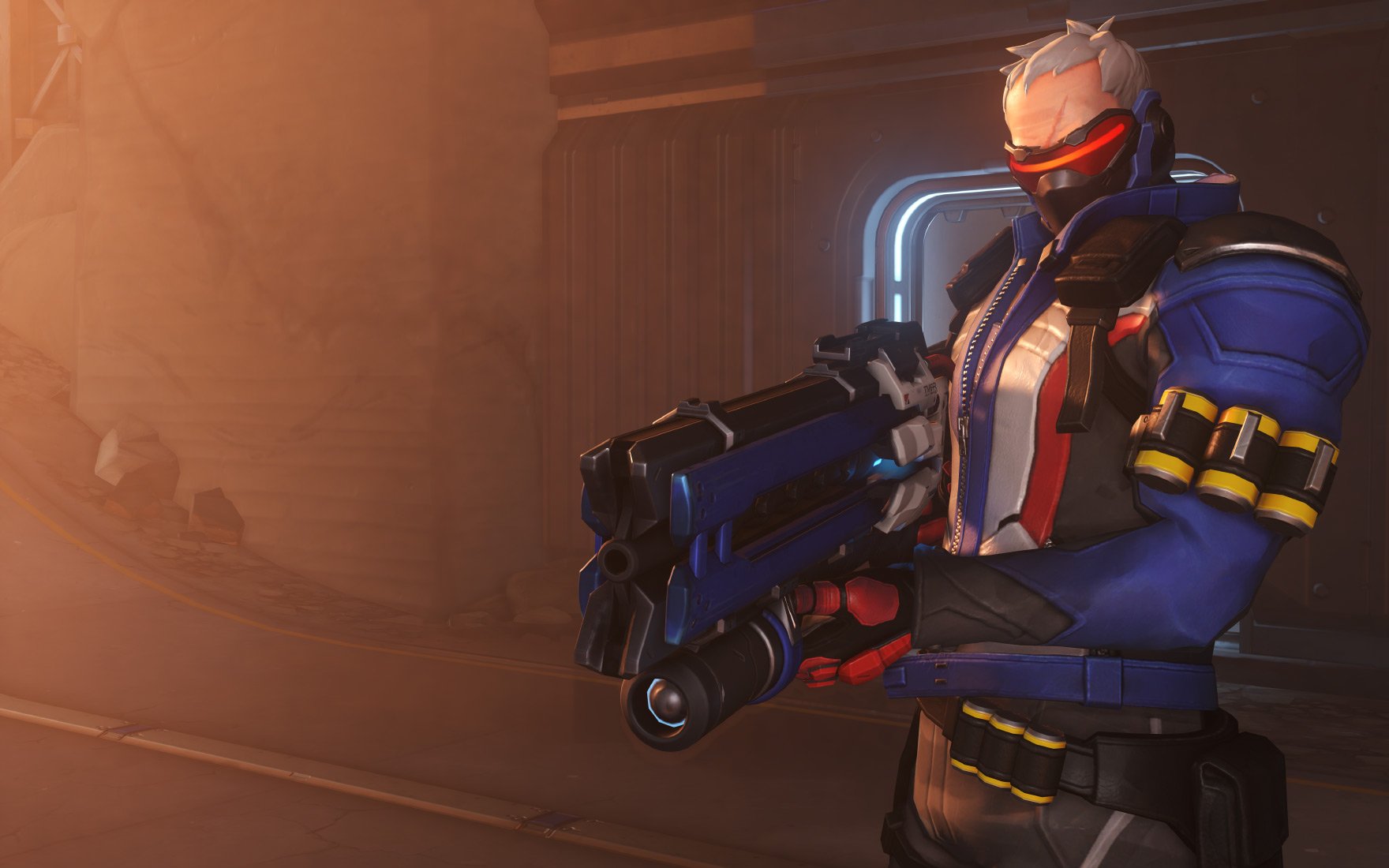 Download Soldier: 76 (Overwatch) Video Game Overwatch Wallpaper