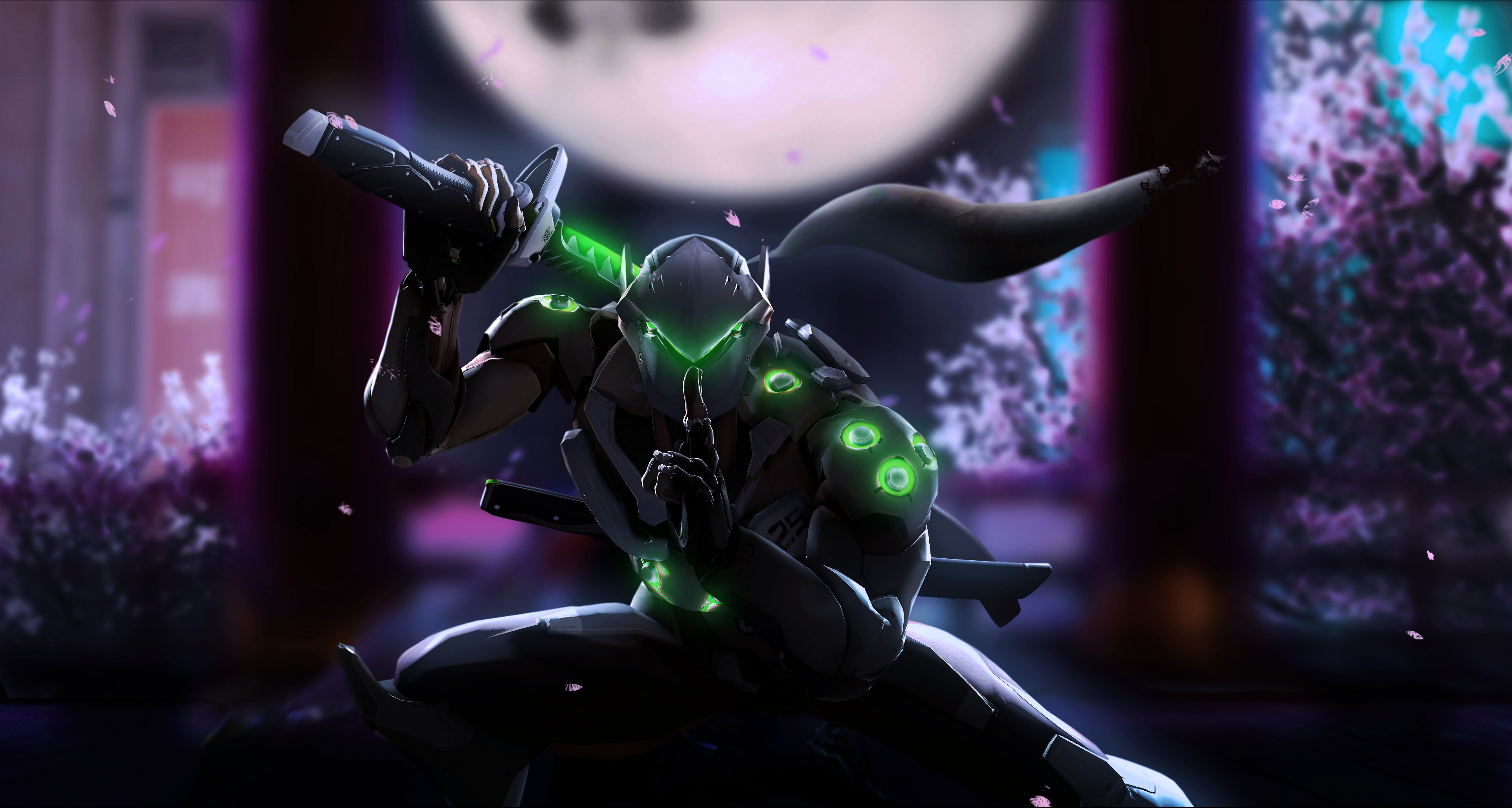 160+ Genji (Overwatch) HD Wallpapers and Backgrounds