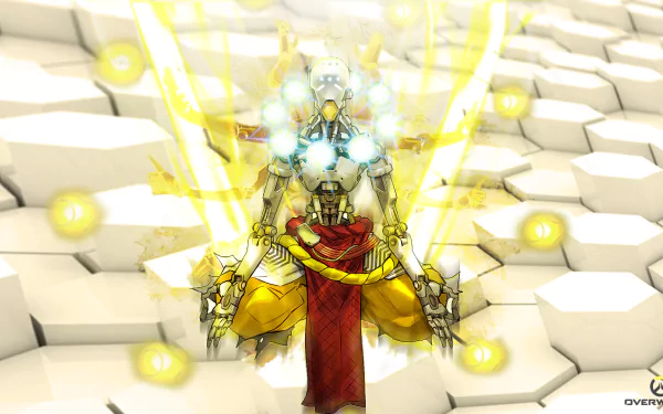 Zenyatta (Overwatch) video game Overwatch HD Desktop Wallpaper | Background Image