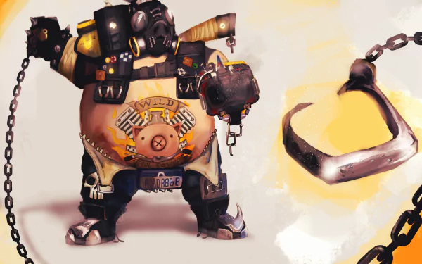 Roadhog (Overwatch) video game Overwatch HD Desktop Wallpaper | Background Image