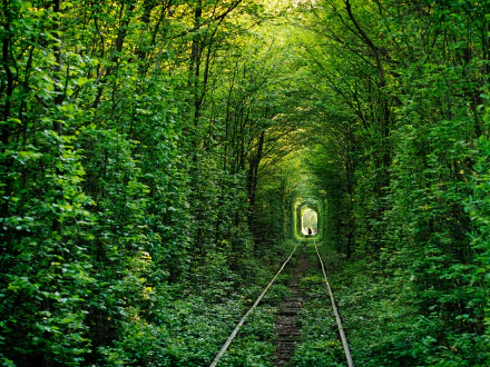  Tunnel of love, Ukraine