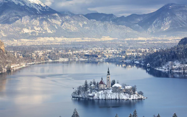  Assumption Of Mary Chur, chlake-bled, Slovenia