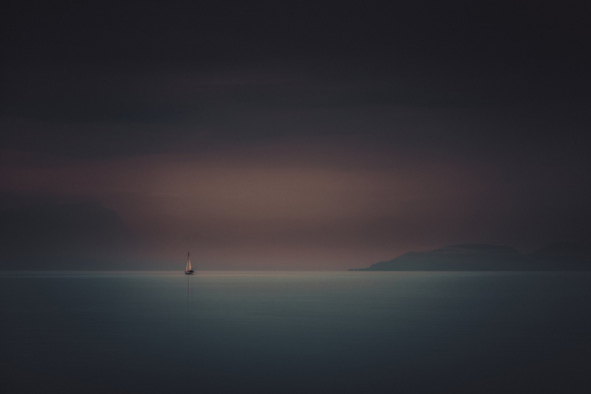 Download Landscape Morning Vehicle Sailboat HD Wallpaper