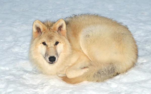 Animal arctic wolf HD Desktop Wallpaper | Background Image