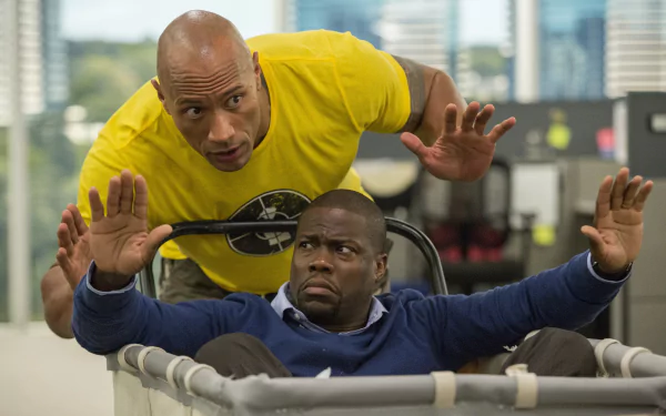 Kevin Hart Dwayne Johnson movie Central Intelligence HD Desktop Wallpaper | Background Image