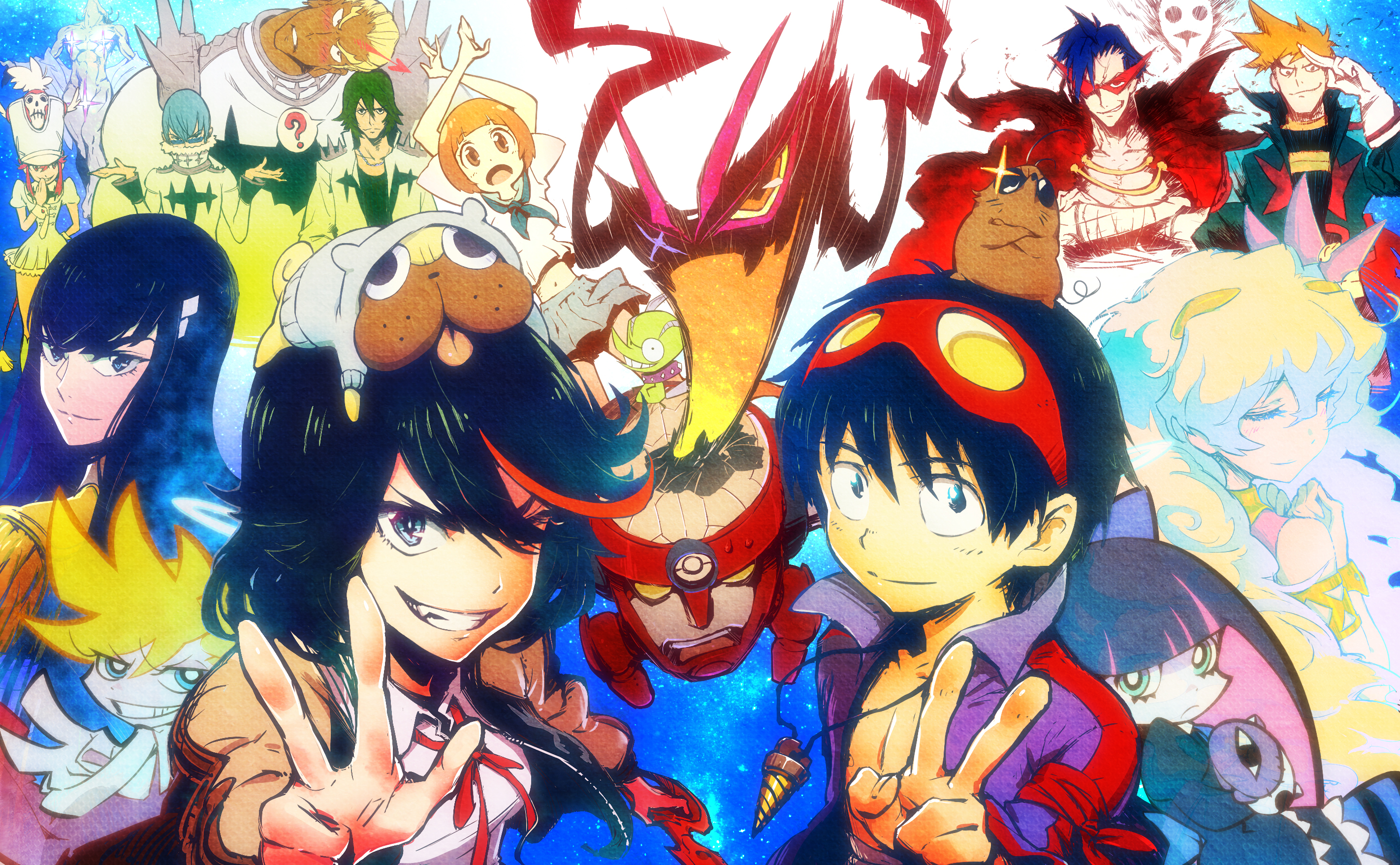 Anime Crossover HD Wallpaper | Background Image