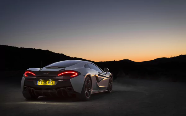 car supercar white car McLaren vehicle McLaren 570GT HD Desktop Wallpaper | Background Image