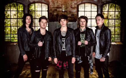 Rock (Music) musician band music Asking Alexandria HD Desktop Wallpaper | Background Image