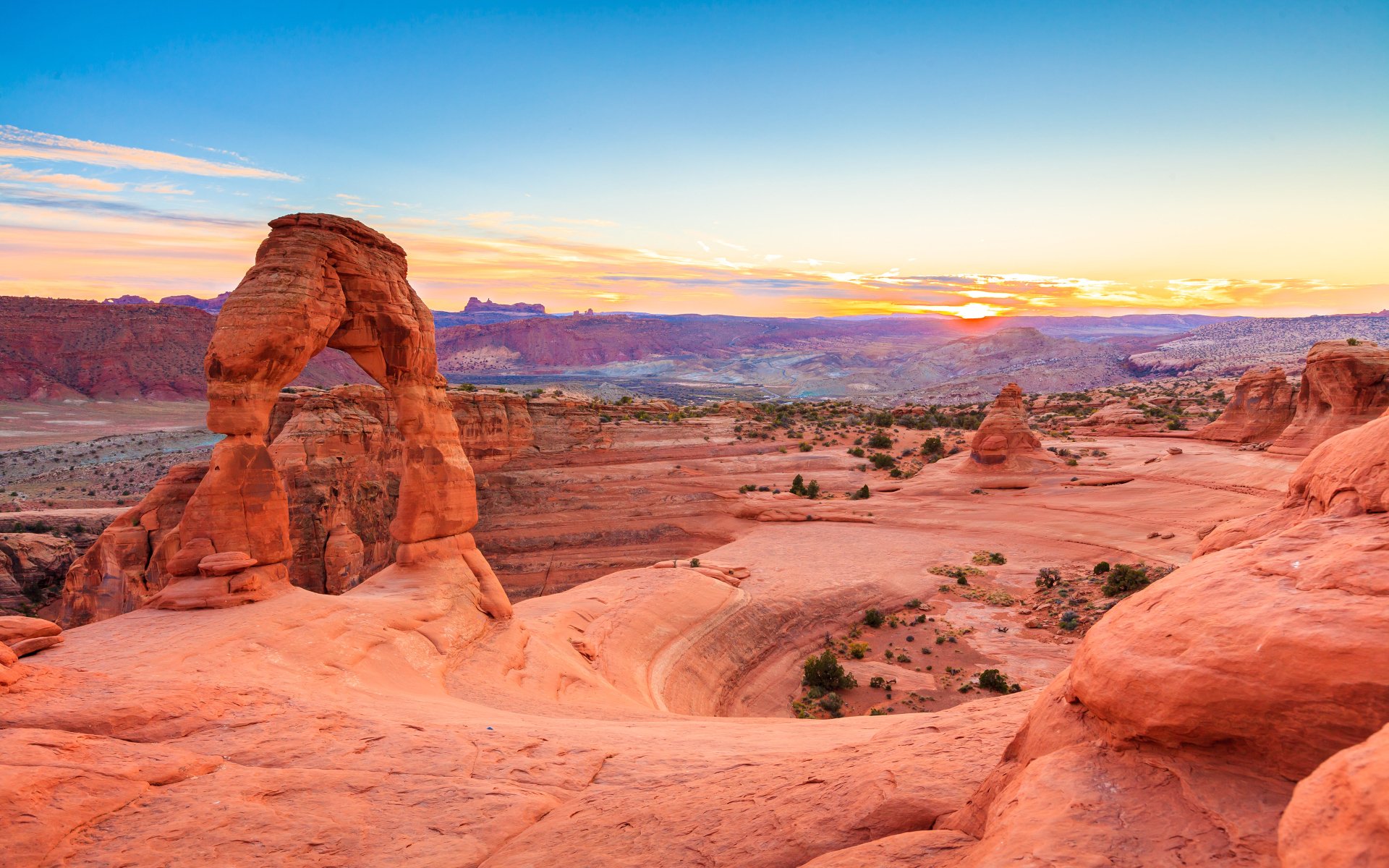 Download Cliff Canyon Landscape Nature Arches National Park 4k Ultra Hd 