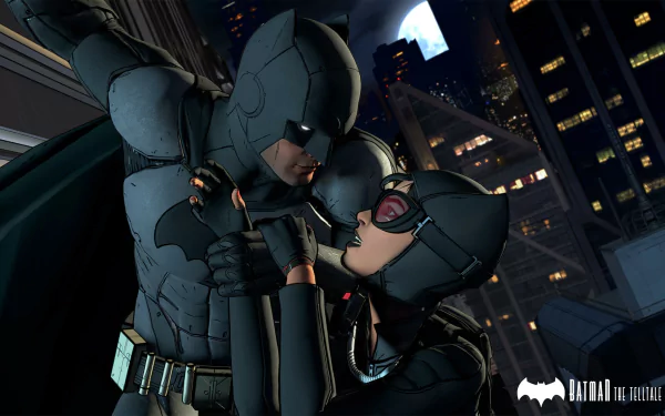 Bruce Wayne Selina Kyle Catwoman Batman video game Batman - The Telltale Series HD Desktop Wallpaper | Background Image