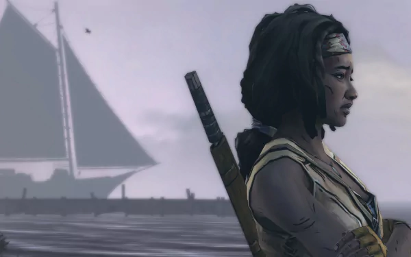 video game The Walking Dead: Michonne HD Desktop Wallpaper | Background Image