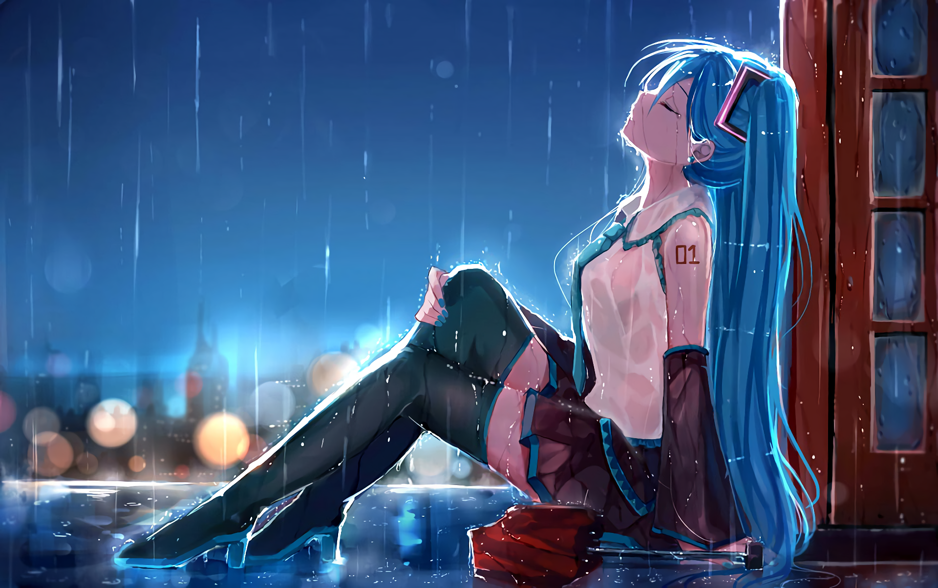 rain by 白雀