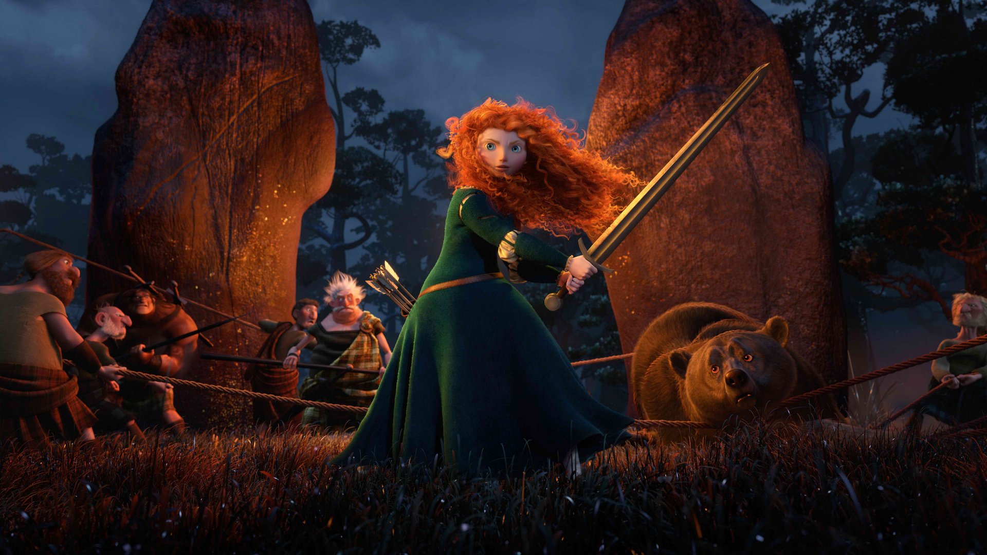 Download Merida (Brave) Movie Brave HD Wallpaper