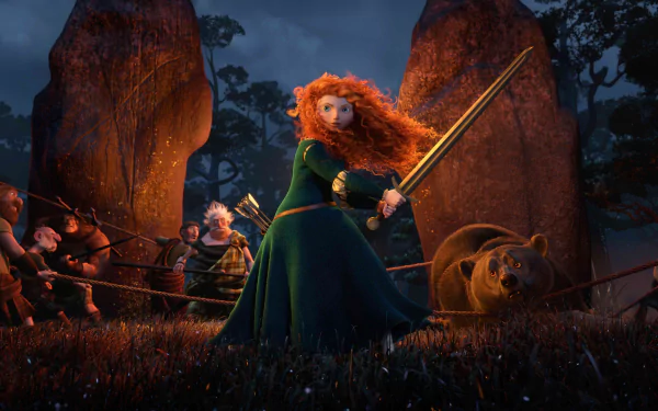 Merida (Brave) movie Brave HD Desktop Wallpaper | Background Image