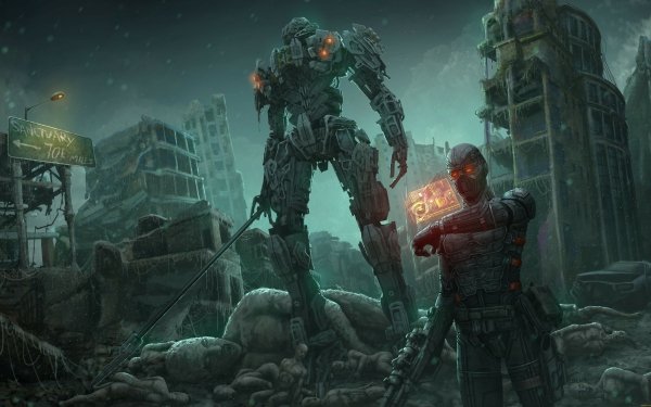 Sci Fi Mech Futuristic Mecha HD Wallpaper | Background Image