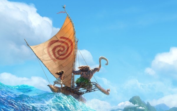 Film Vaiana : La Légende du bout du monde Moana Disney Fond d'écran HD |  Image