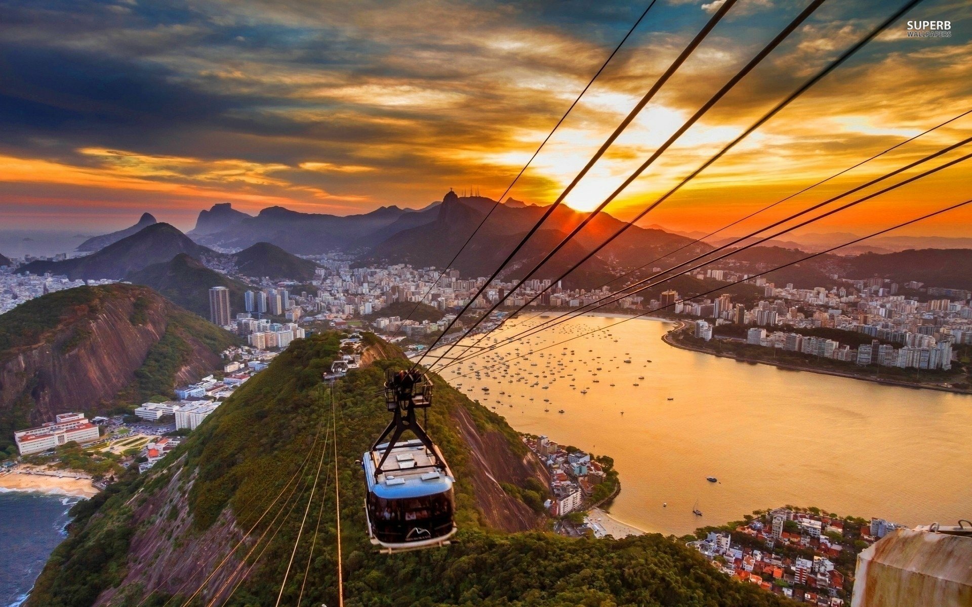 Rio De Janeiro Papel de Parede HD | Plano de Fundo | 1920x1200