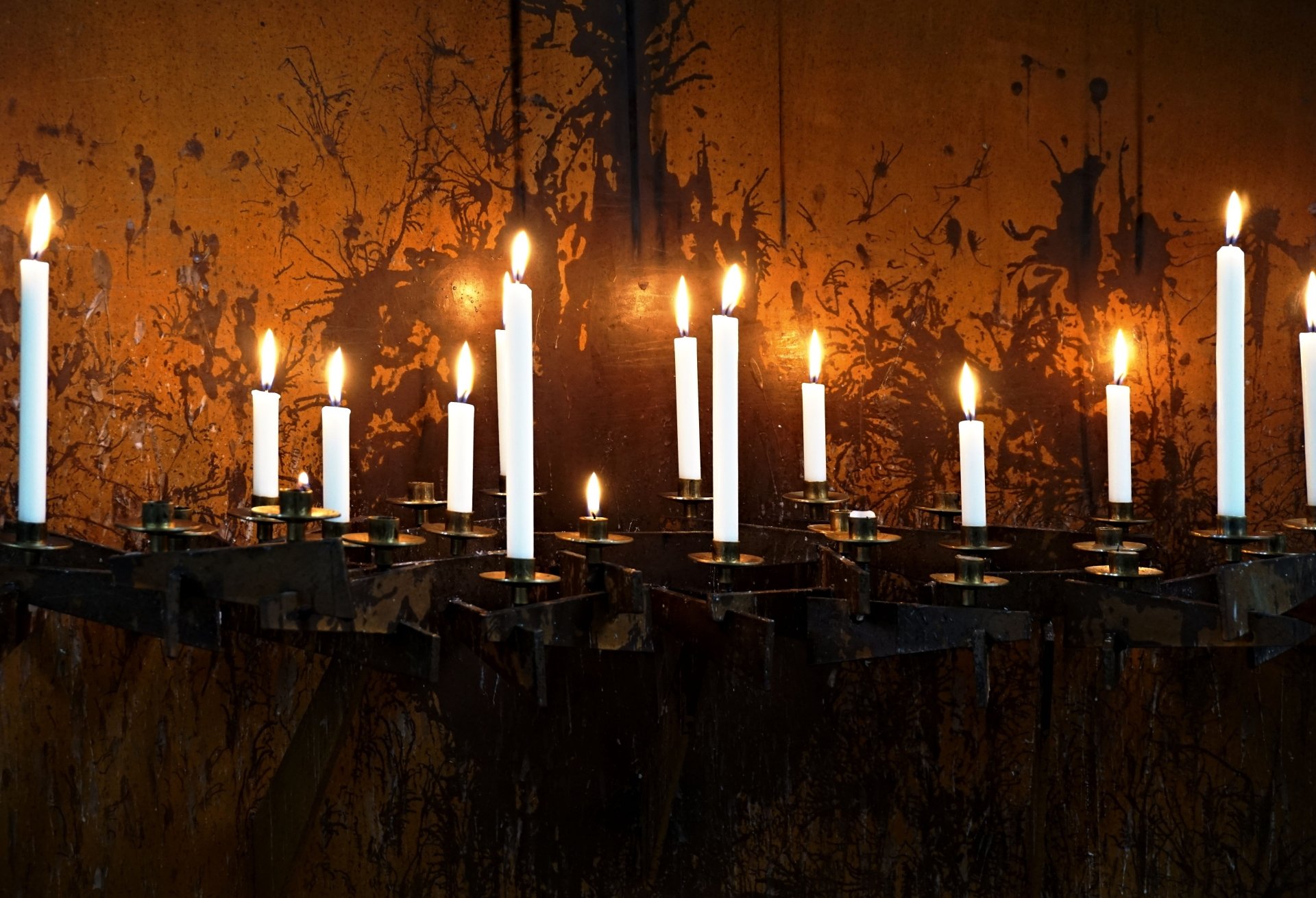 Candles In A Dark And Creepy Room By Blitzmaerker