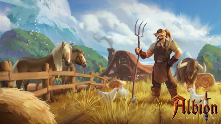 video game Albion Online HD Desktop Wallpaper | Background Image
